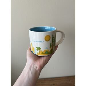 Starbucks California Cup Mug You Are Here Series 14 Ounces, 2015